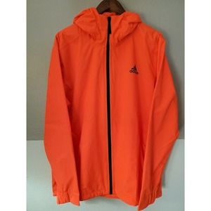 Adidas BSC 3-Stripes RAIN.RDY Jacket Solar Red L
